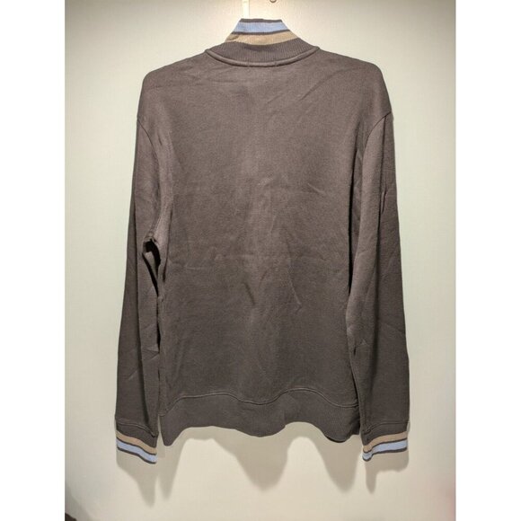 Banana Republic Full Zip Men's Large Blue Warm Sweater Cardigan - Picture 5 of 7